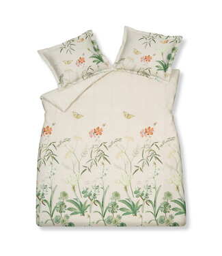 Vandyck Vandyck flower garden cream tan Dekbedovertrek