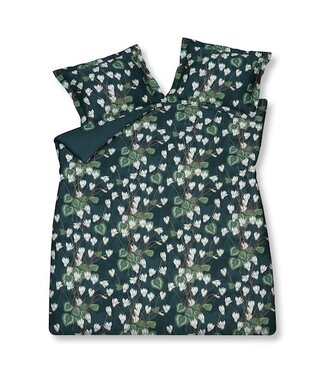 Vandyck Vandyck green fever blue ink Dekbedovertrek