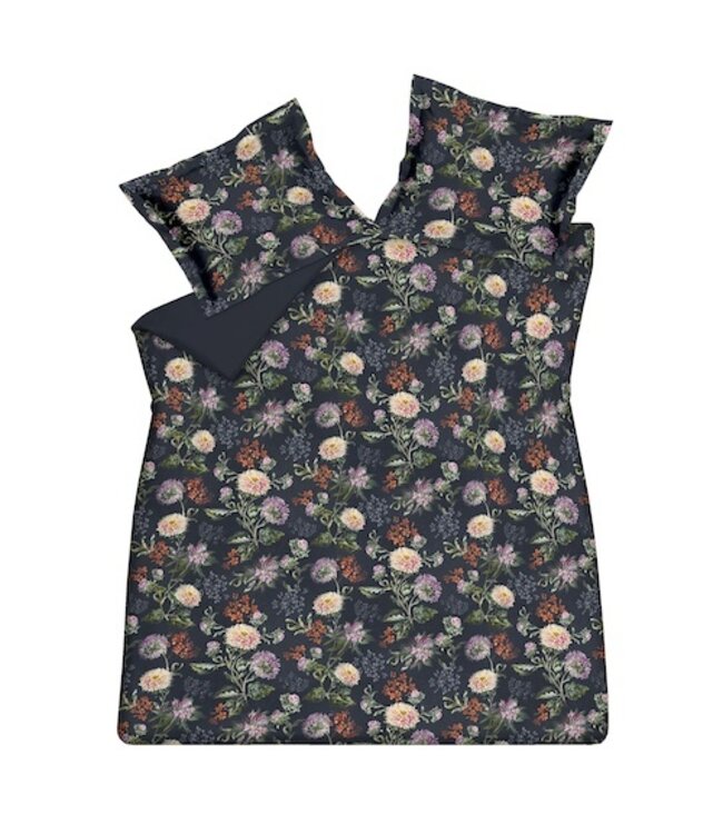 Vandyck happiness blue ink Dekbedovertrek