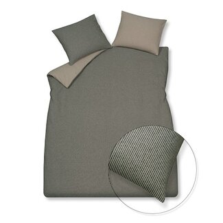 Vandyck Vandyck home como flanel stripe multi Dekbedovertrek