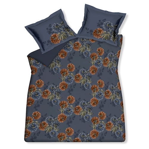 Vandyck midnight hour blue ink Dekbedovertrek