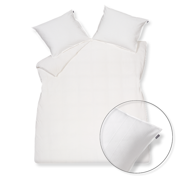 Vandyck pure 24 offwhite Dekbedovertrek
