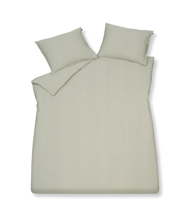 Vandyck pure 24 smoke green Dekbedovertrek