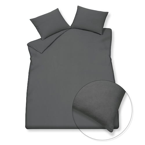 Vandyck pure 66 off black Dekbedovertrek