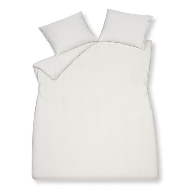 Vandyck purity bari cream tan Dekbedovertrek