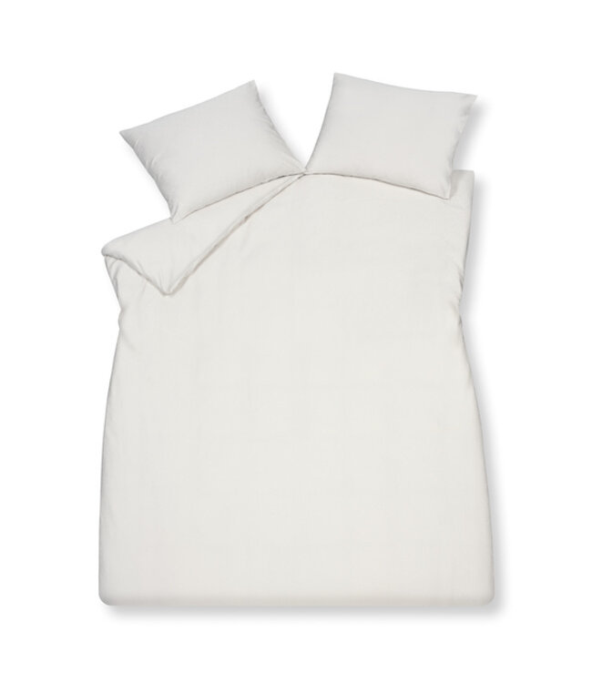 Vandyck purity bari cream tan Dekbedovertrek