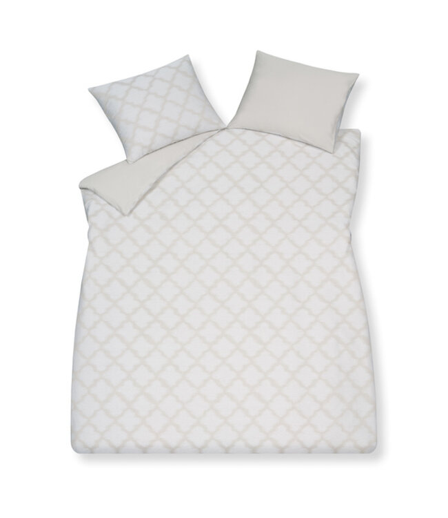 Vandyck purity napoli cream tan Dekbedovertrek