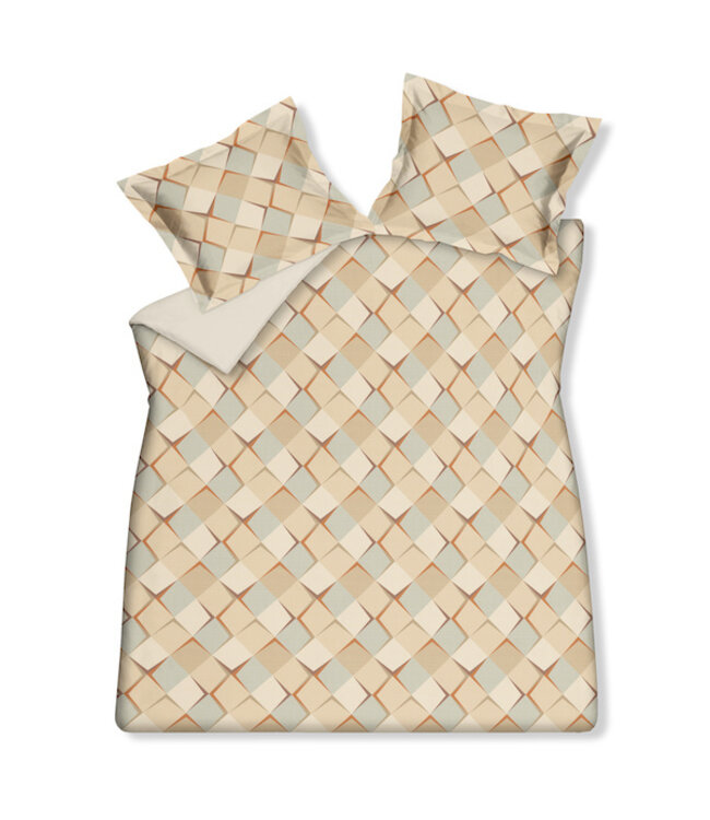 Vandyck warm retro multi Dekbedovertrek