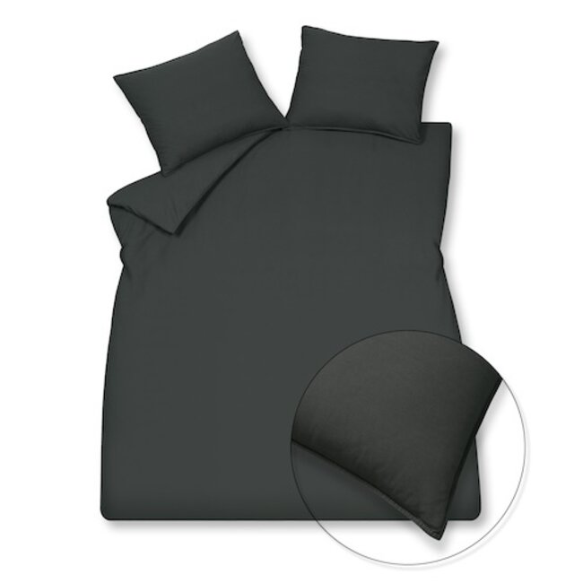 washed cotton, off-zwart