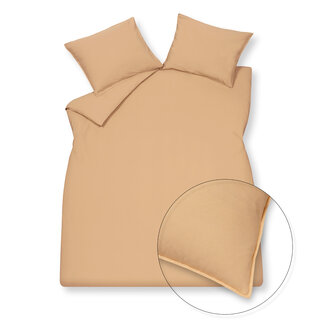 Vandyck Vandyck washed cotton apricot blush Dekbedovertrek