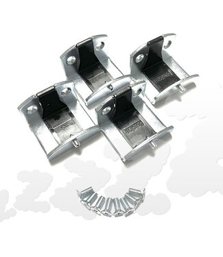 Auping Auping opleghaken spiraalbodem set van 4