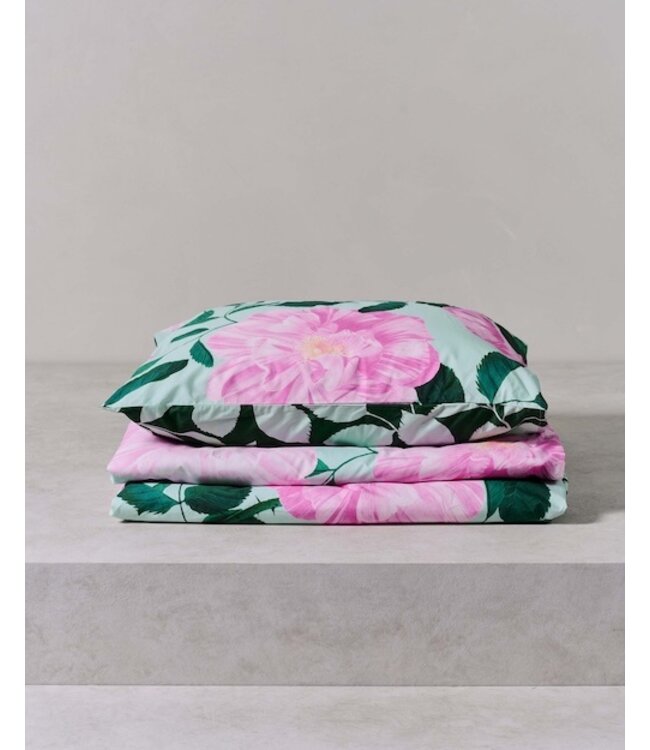 Essenza Bloom with a view Misty green Dekbedovertrek