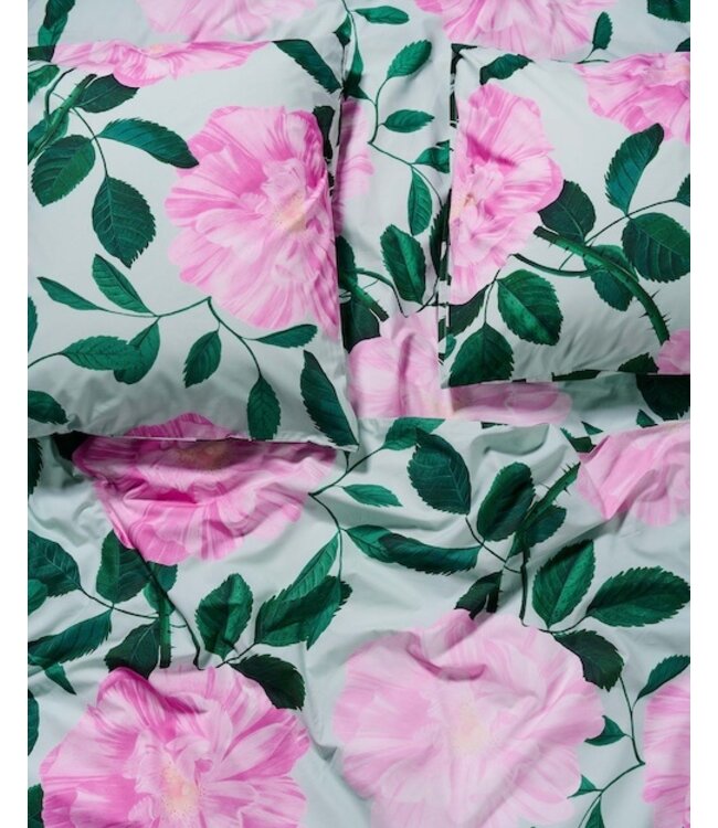 Essenza Bloom with a view Misty green Dekbedovertrek