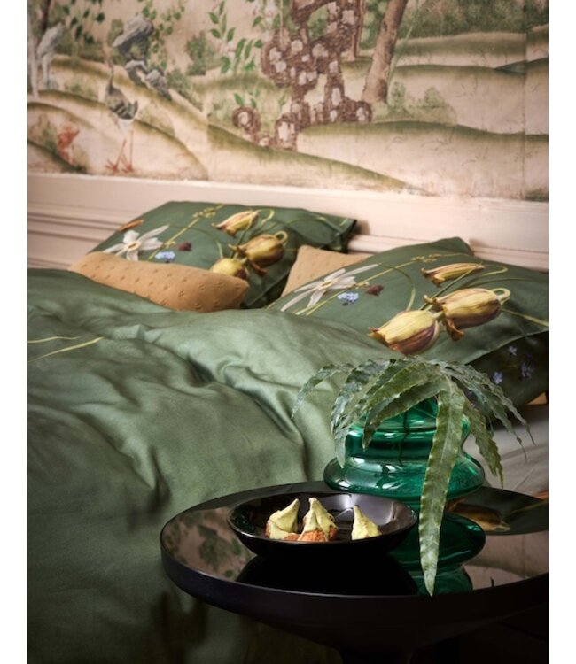 Essenza Ficaria Greenish Dekbedovertrek