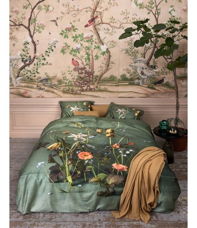 Essenza Ficaria Greenish Dekbedovertrek