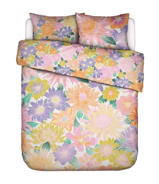 Essenza Flower fling Bright white Dekbedovertrek