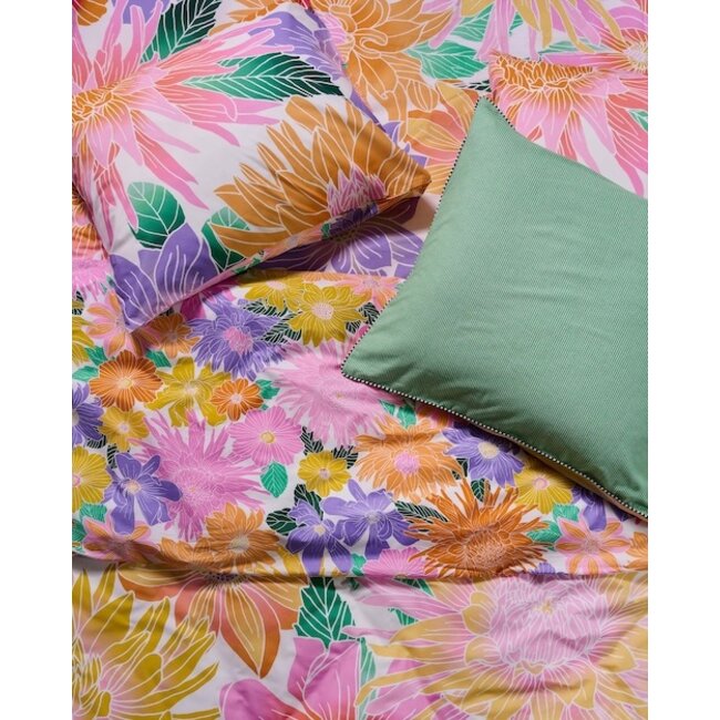 Essenza Flower fling Bright white Dekbedovertrek