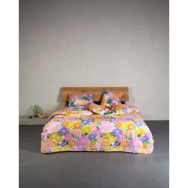 Essenza Flower fling Bright white Dekbedovertrek