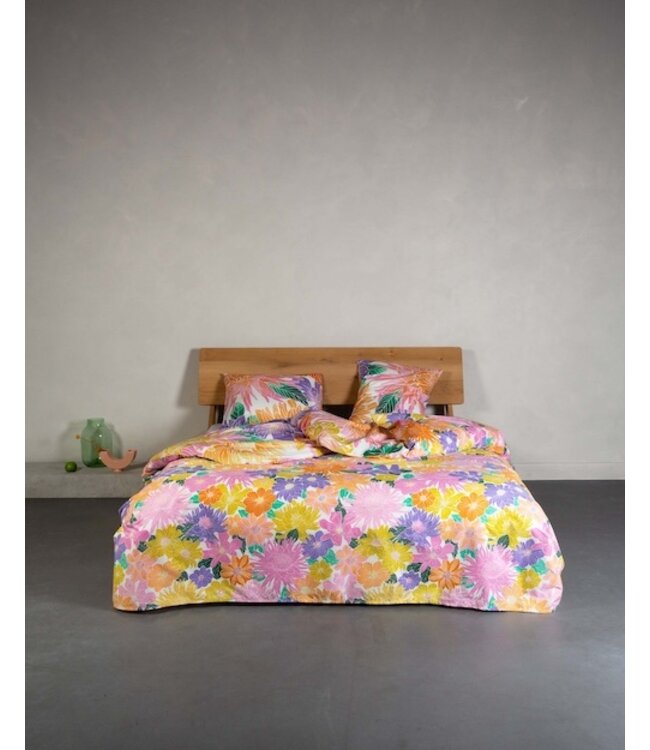 Essenza Flower fling Bright white Dekbedovertrek