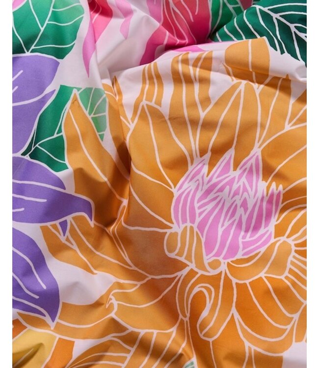 Essenza Flower fling Bright white Dekbedovertrek