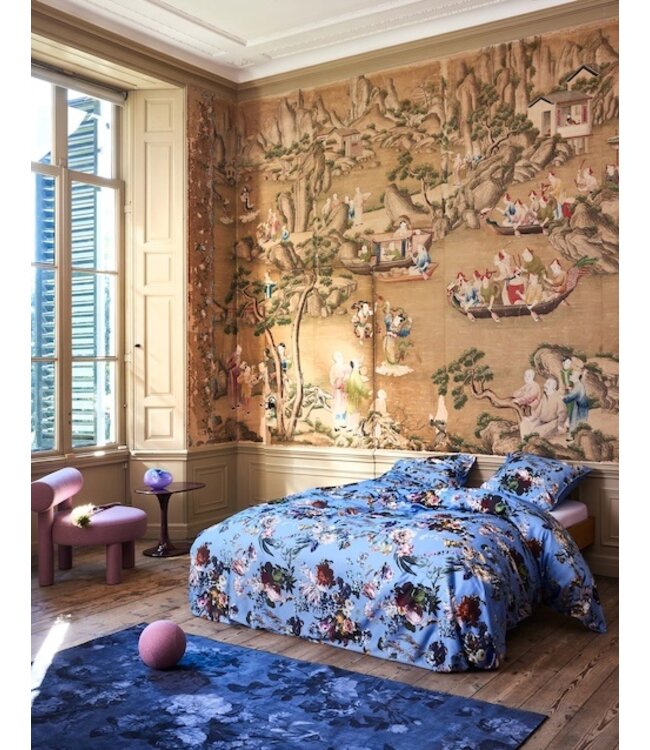 Essenza Isabella Azur blue Dekbedovertrek