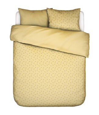 Essenza & Co Essenza Lily melody lemon yellow Dekbedovertrek