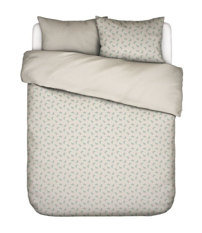 Essenza Lily melody Tofu taupe Dekbedovertrek