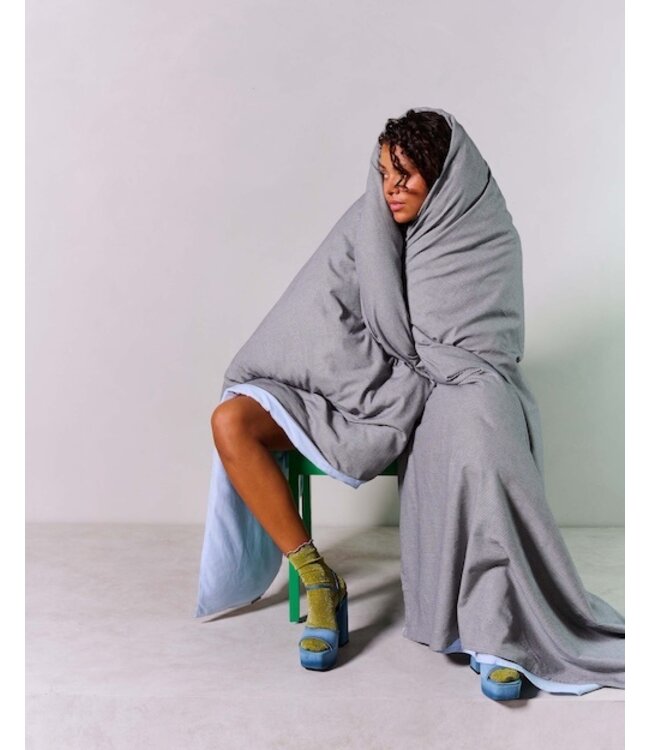 Essenza Pied de cool Zwart Dekbedovertrek