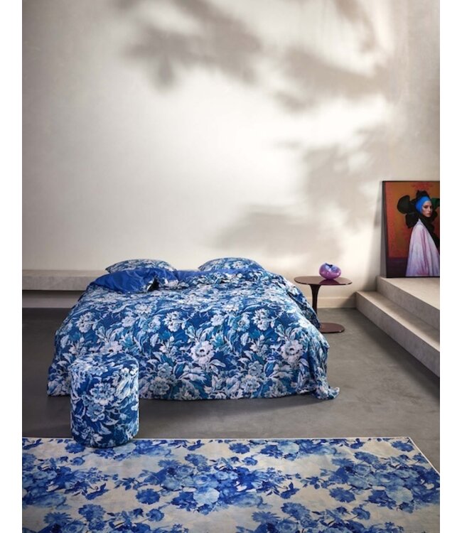 Essenza Yfke cobalt blue Dekbedovertrek