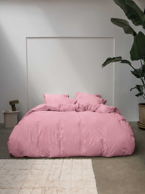 Snurk Pink dekbedovertrek