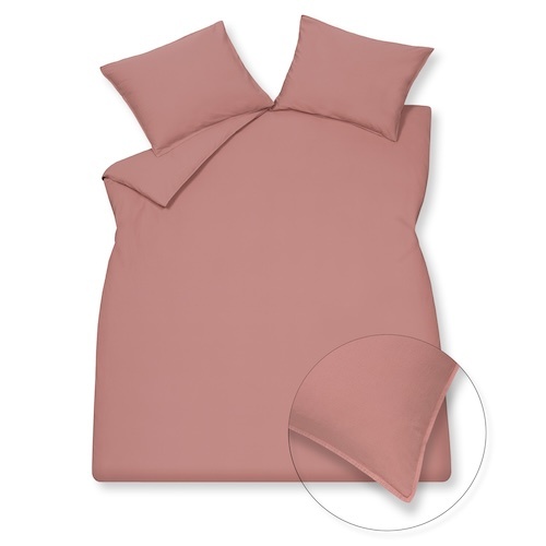 Vandyck Washed Cotton ash rose dekbedovertrek