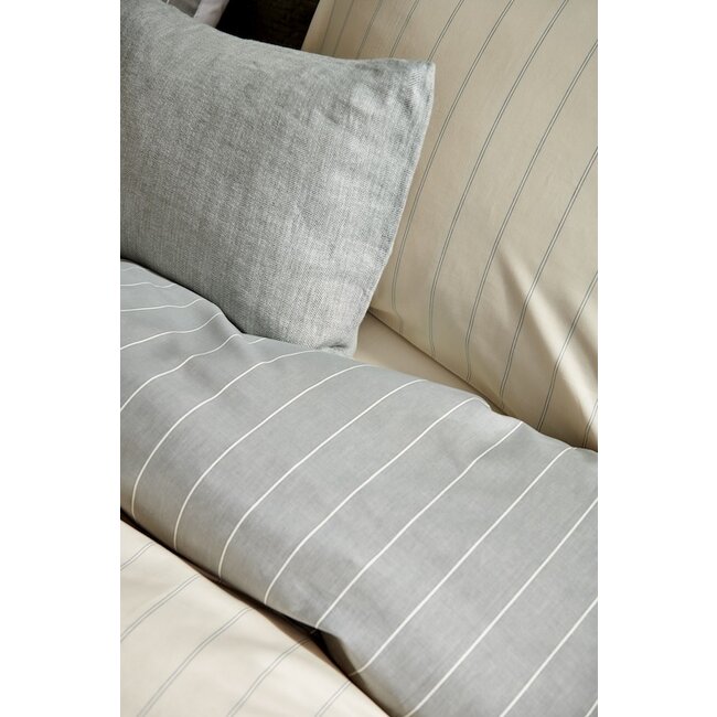 Vandyck Home Puglia Percale grey dekbedovertrek