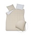 Vandyck Home Puglia Percale cream tan dekbedovertrek