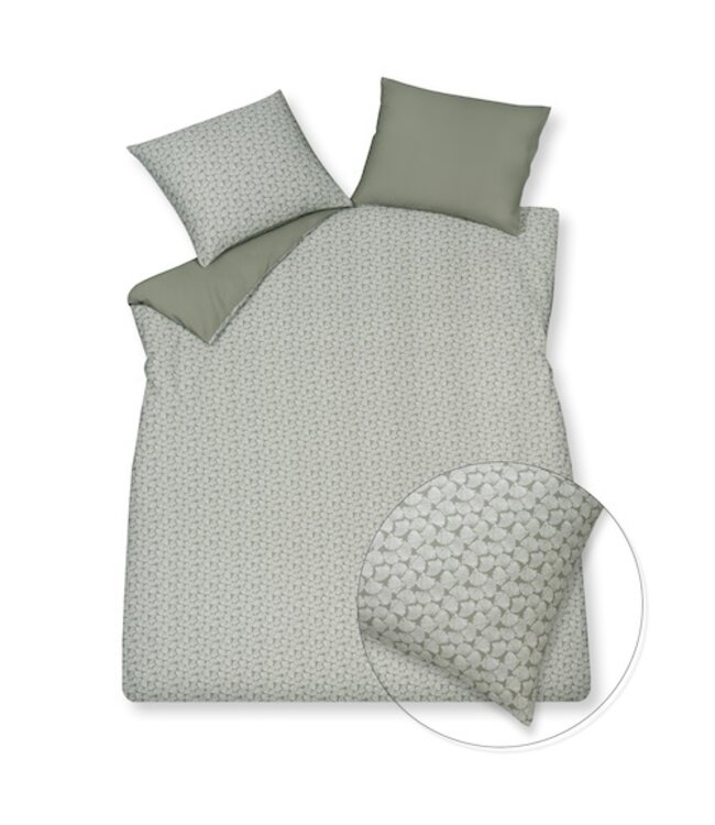 Vandyck Pure 79 smoke green dekbedovertrek
