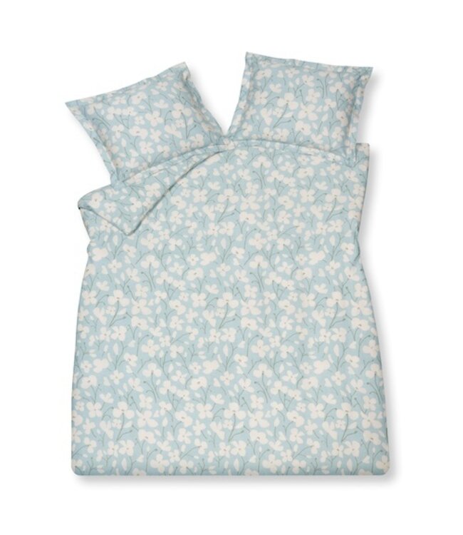 Vandyck Blue Sky pearl blue dekbedovertrek