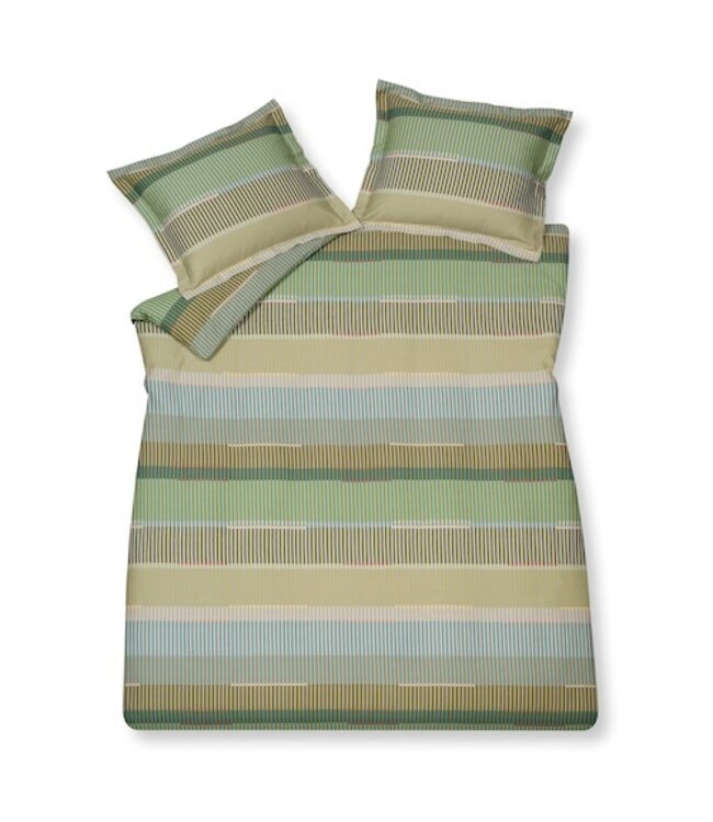 Vandyck Optimist smoke green dekbedovertrek