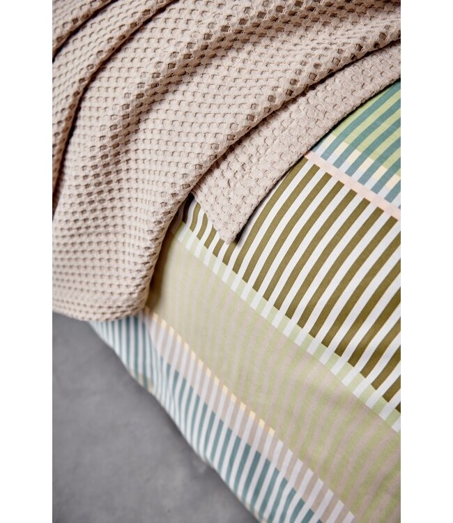 Vandyck Optimist smoke green dekbedovertrek