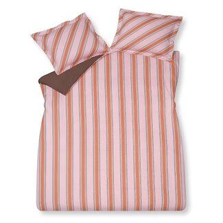 Vandyck Vandyck Preppy Stripe pink dekbedovertrek