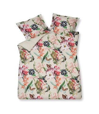 Vandyck Vandyck Flower Mix cream tan dekbedovertrek
