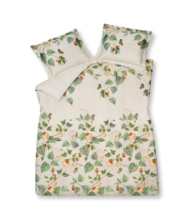 Vandyck Fruit Garden cream tan dekbedovertrek