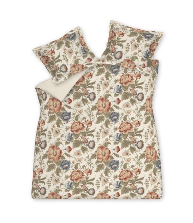 Vandyck Romance cream tan dekbedovertrek