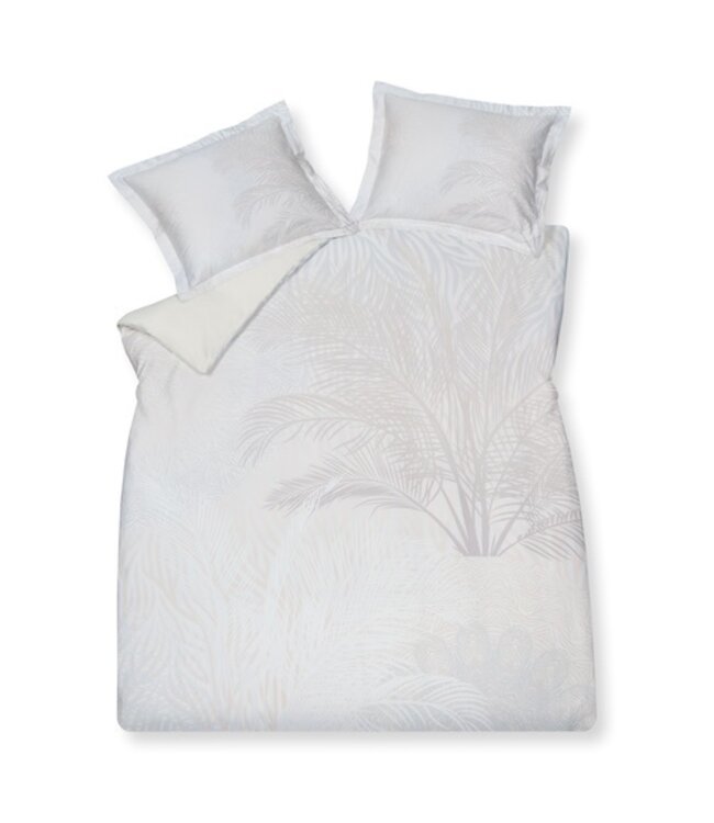 Vandyck Flower Pattern cream tan dekbedovertrek