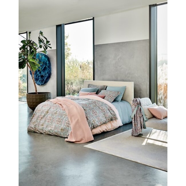 Vandyck Charm pearl blue dekbedovertrek