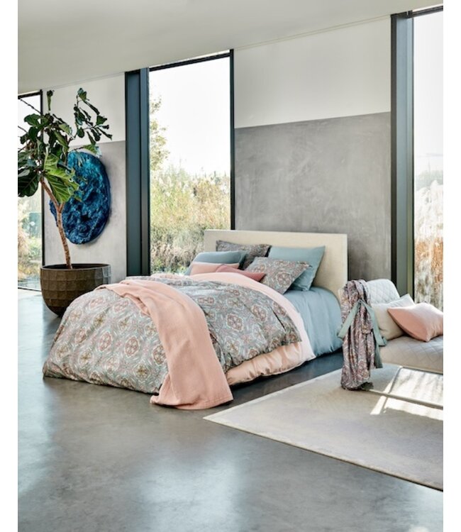 Vandyck Charm pearl blue dekbedovertrek