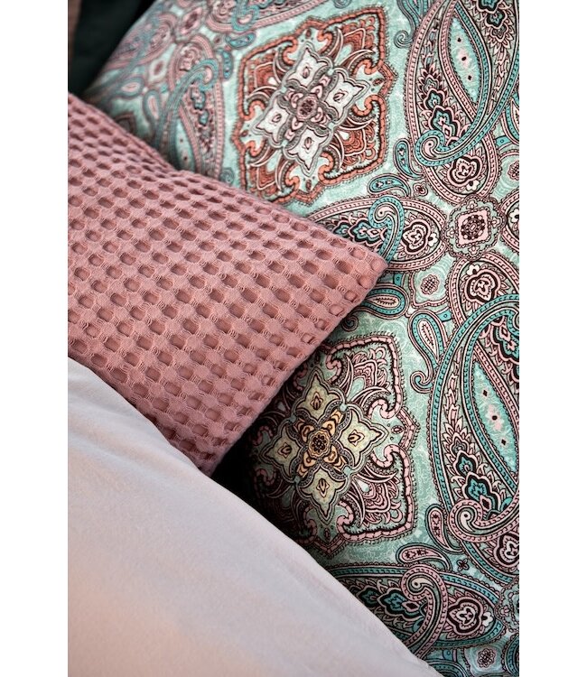 Vandyck Charm pearl blue dekbedovertrek