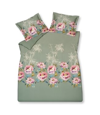 Vandyck Vandyck Pink Peony multi dekbedovertrek