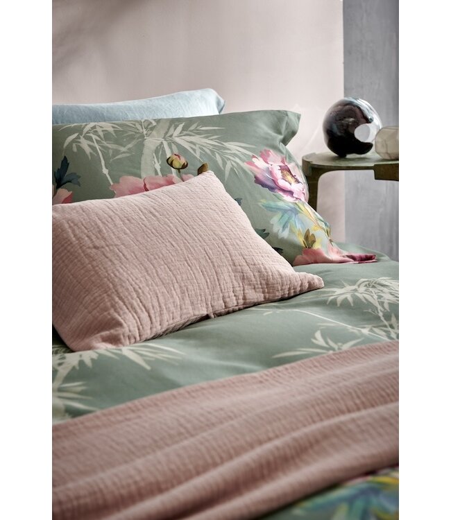 Vandyck Pink Peony multi dekbedovertrek