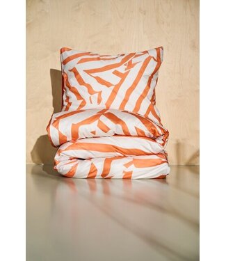 Auping Auping Vibrant apricot kussenslopen Auping Auping Vibrant apricot kussenslopen