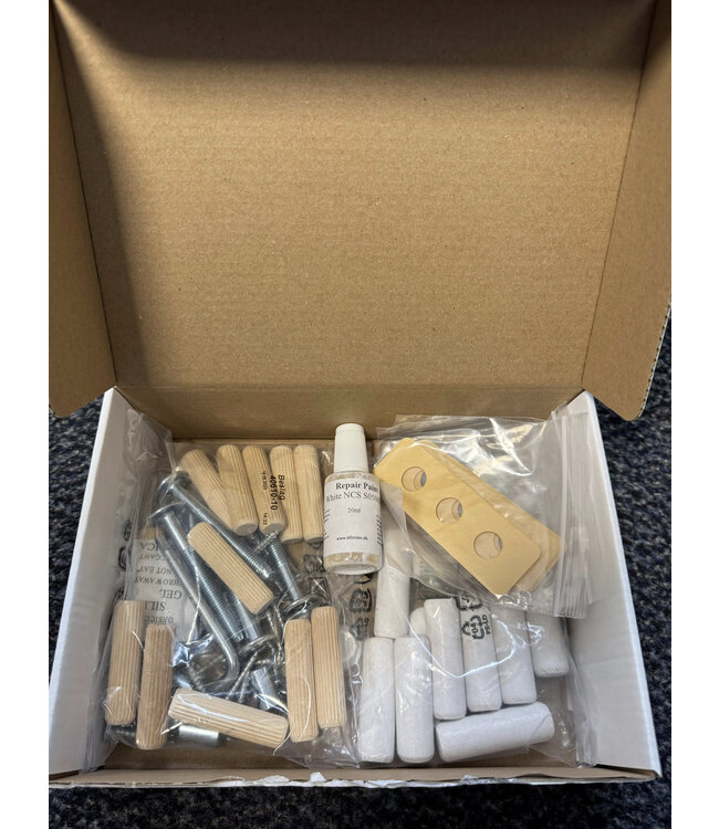 Lifetime montage pakket t.b.v. Basisbed model 610. 40610-10