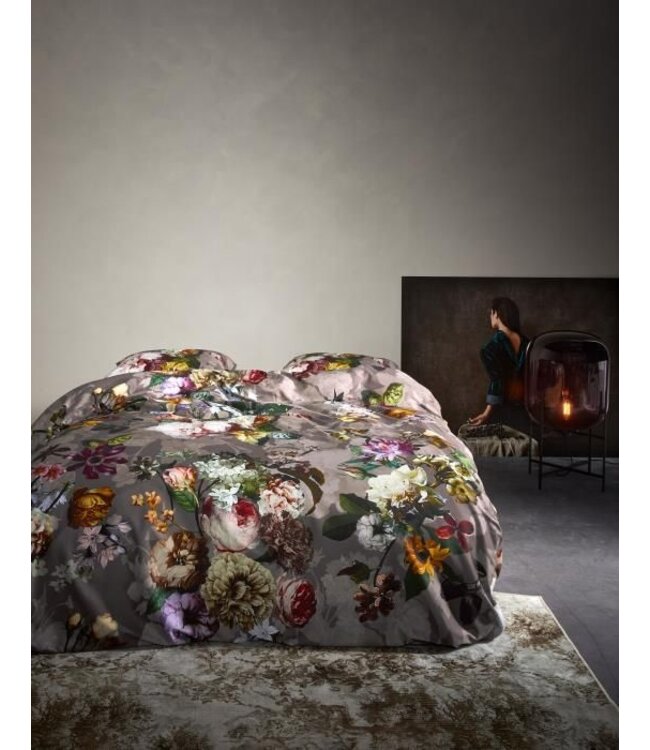 Essenza Fleur Taupe Dekbedovertrek
